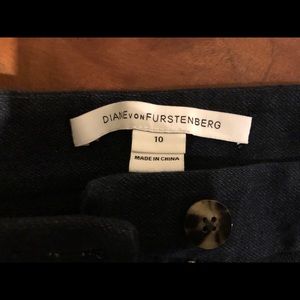 Diane Von Furstenberg Denim size 10 -never worn